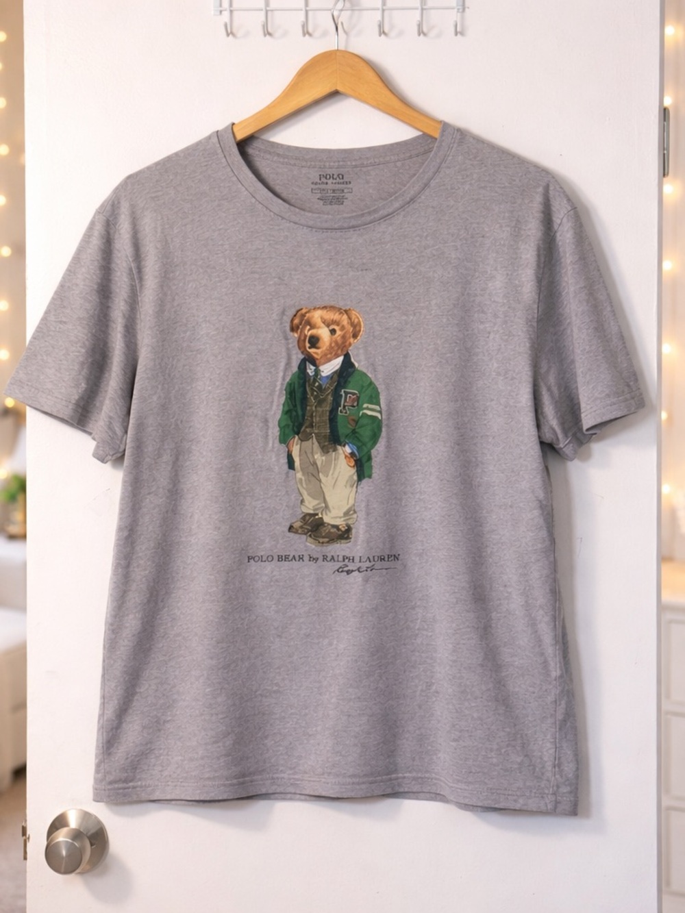 ✨ Ralph Lauren Classic Fit Polo Bear Jersey T-Shirt Size L